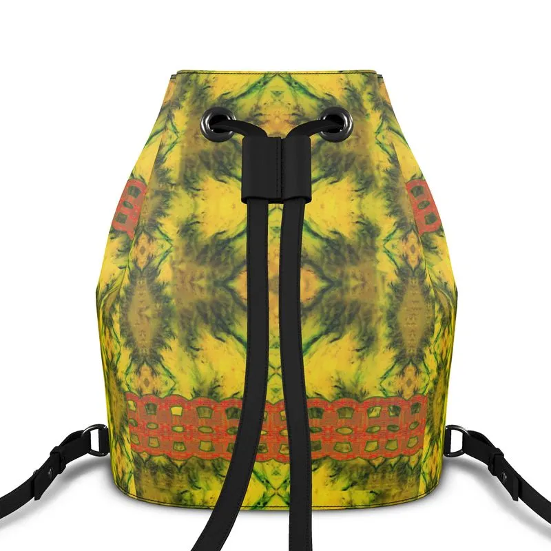 Leather Bucket Backpack (Chain Collection) RJSTH@Fabric#1  RJSTHS2021 RJS