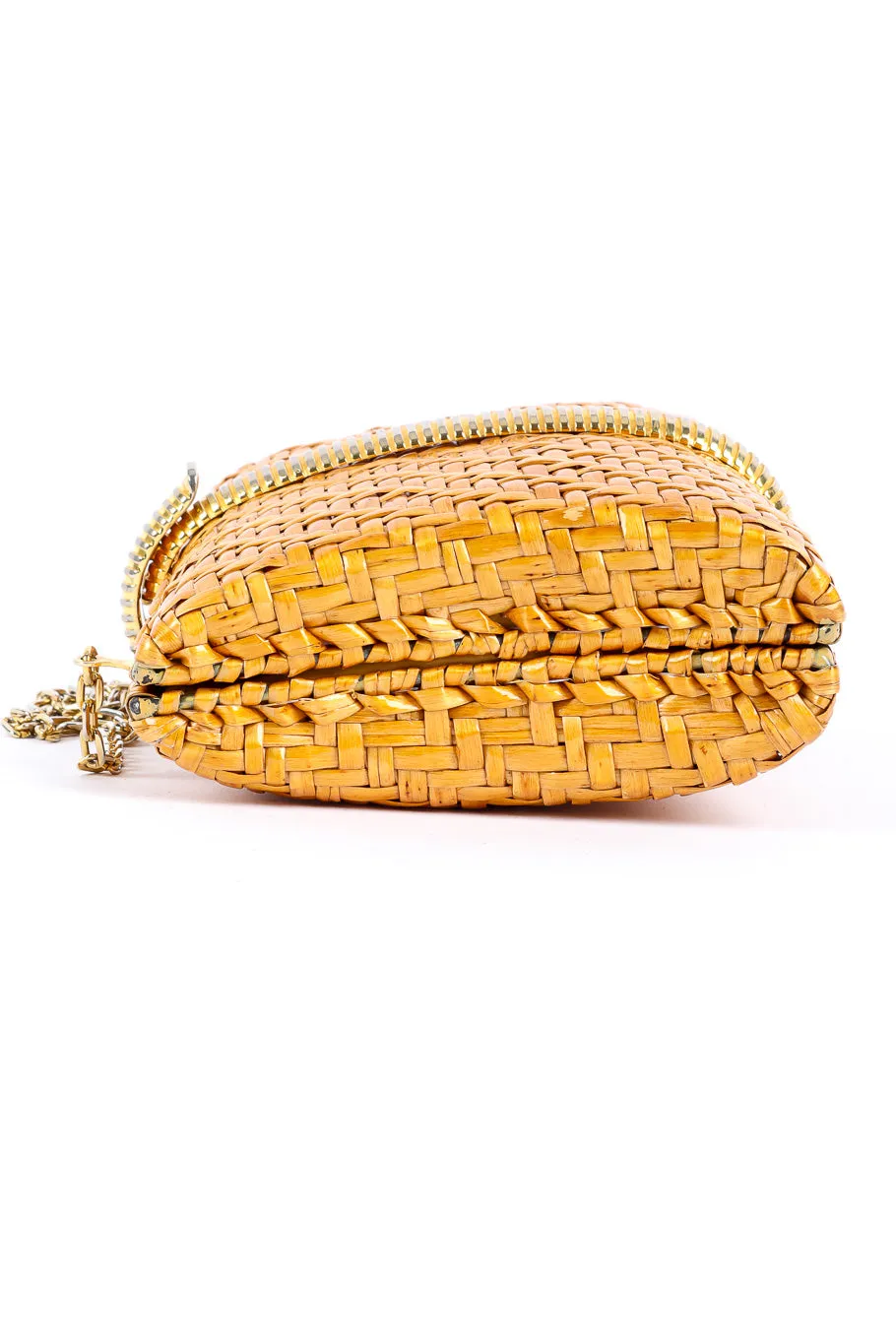 Wicker Shoulder Clutch